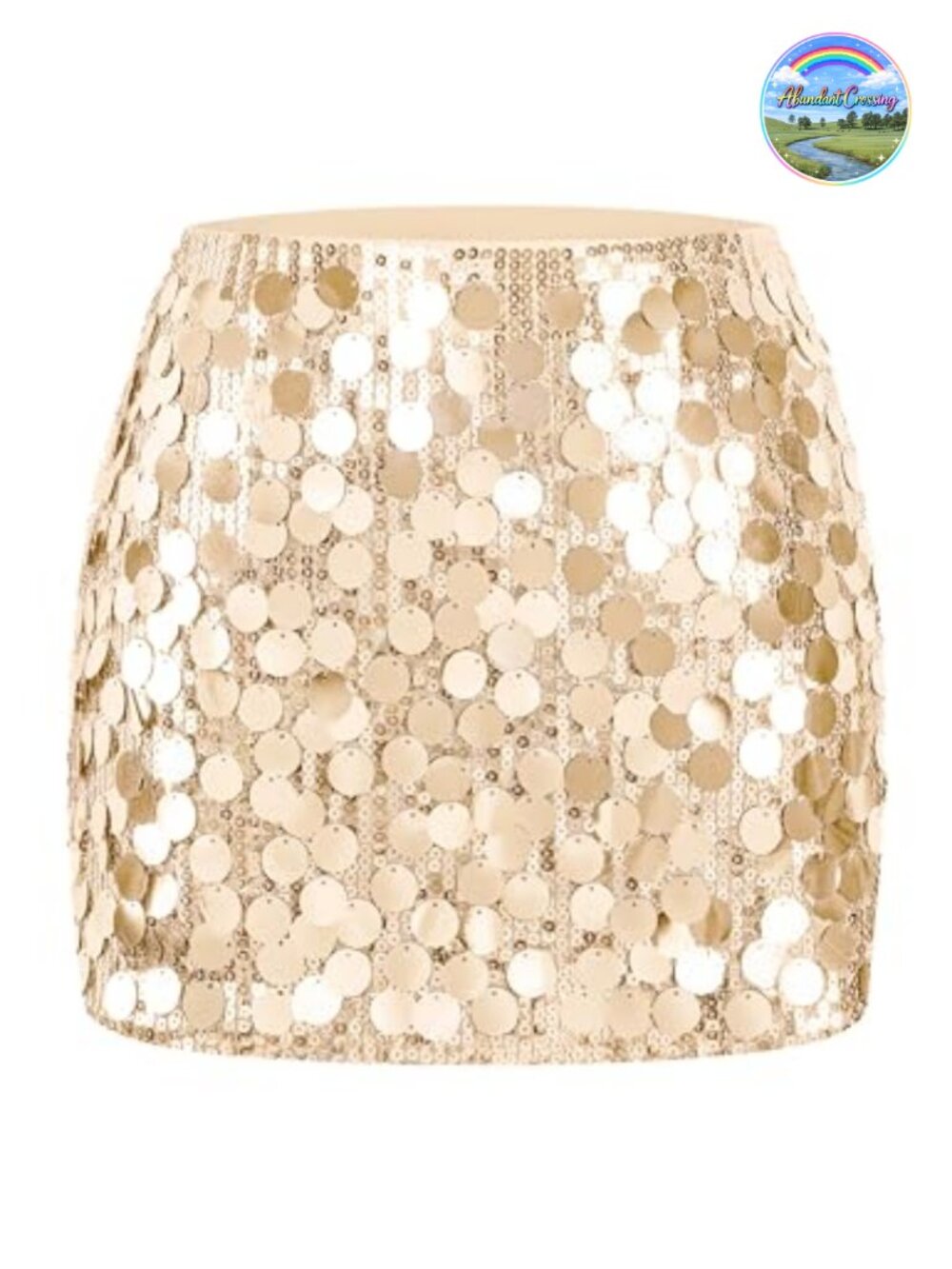 Sequin Mini Skirt Stretchy Bodycon Party Night Out Clubwear